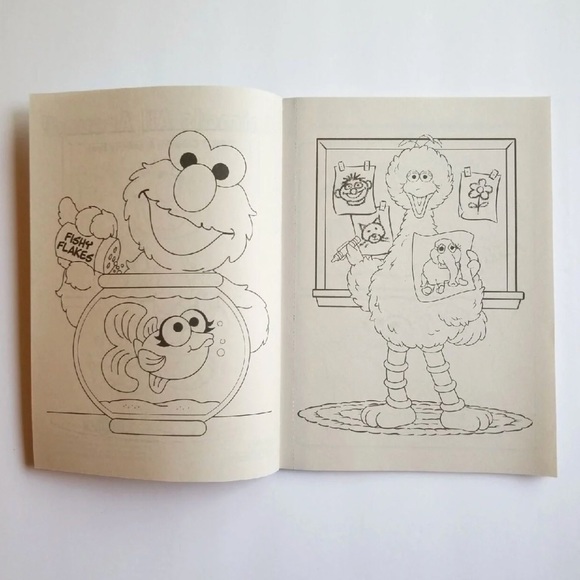 Sesame Street Accessories Sesame Street Coloring Activity Book